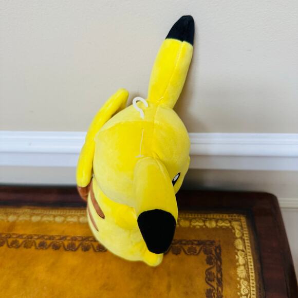 Pokemon Sitting Pikachu Poke Plush Plushie 8 inch Stuffed Toy NEW - Picture 6 of 10